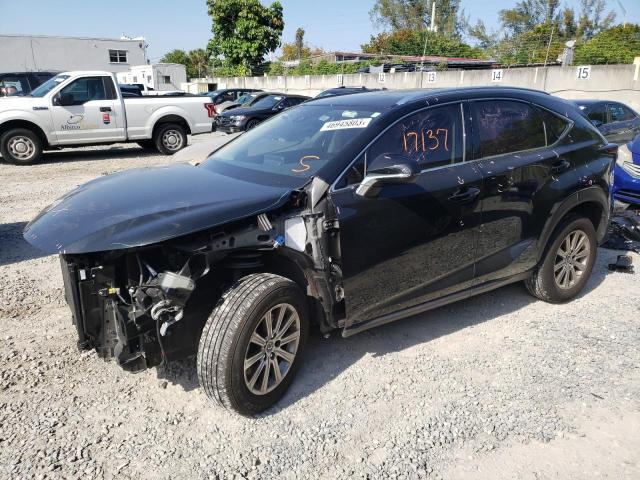 JTJDARBZ2M2186839 - 2021 LEXUS NX 300 BASE შავი ფოტო 1