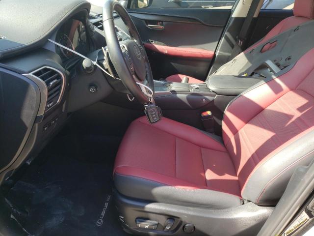 JTJDARBZ2M2186839 - 2021 LEXUS NX 300 BASE შავი ფოტო 7