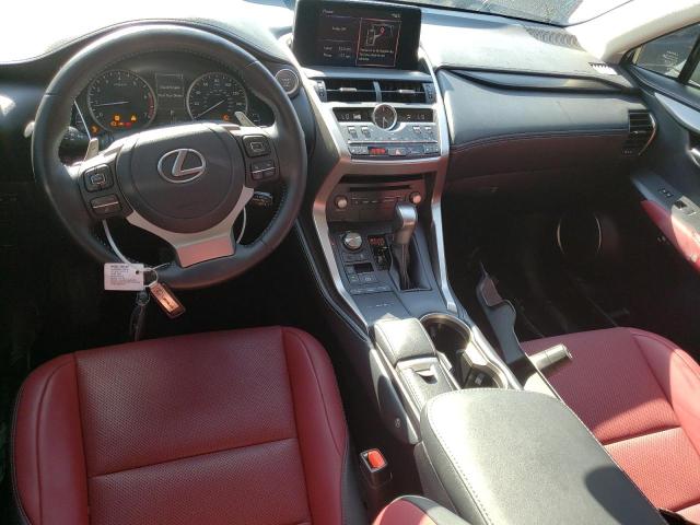 JTJDARBZ2M2186839 - 2021 LEXUS NX 300 BASE შავი ფოტო 8