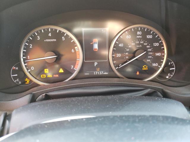 JTJDARBZ2M2186839 - 2021 LEXUS NX 300 BASE შავი ფოტო 9