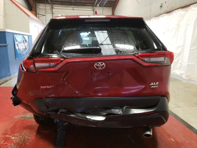 2T3P1RFV7PW368068 - 2023 TOYOTA RAV4 XLE RED photo 6