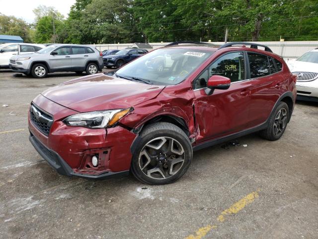 JF2GTANC3KH209768 - 2019 SUBARU CROSSTREK LIMITED MAROON photo 1