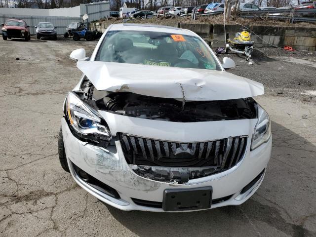 2G4GL5EX6G9199916 - 2016 BUICK REGAL WHITE photo 5