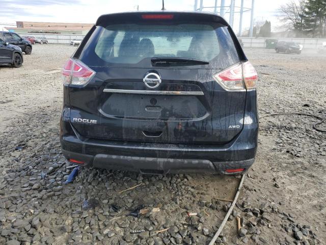 KNMAT2MV5FP544409 - 2015 NISSAN ROGUE S BLACK photo 6