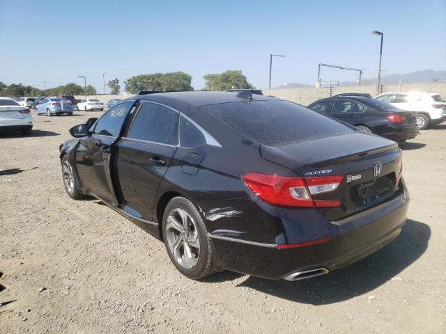 1HGCV2F5XJA024445 - 2018 HONDA ACCORD EXL BLACK photo 3