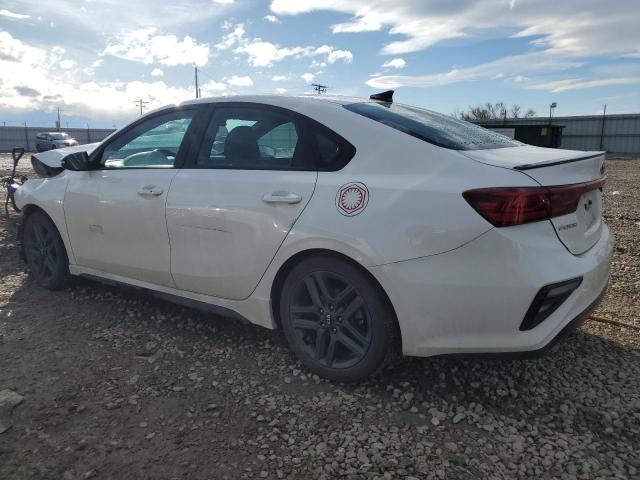 3KPF34AD1LE157946 - 2020 KIA FORTE GT LINE WHITE photo 2