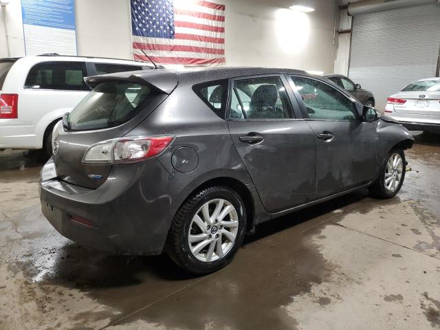 JM1BL1M71D1731288 - 2013 MAZDA 3 I GRAY photo 3