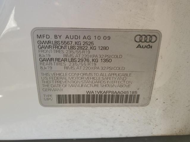 WA1VKAFP8AA045185 - 2010 AUDI Q5 PRESTIGE 白色 照片 14