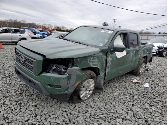 1N6ED1EK6NN688944 - 2022 NISSAN FRONTIER S GREEN photo 1