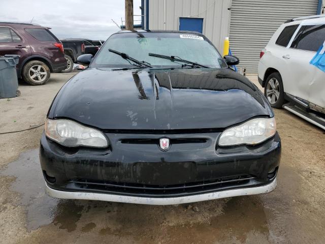 2G1WX15K029223971 - 2002 CHEVROLET MONTE CARL SS BLACK photo 5