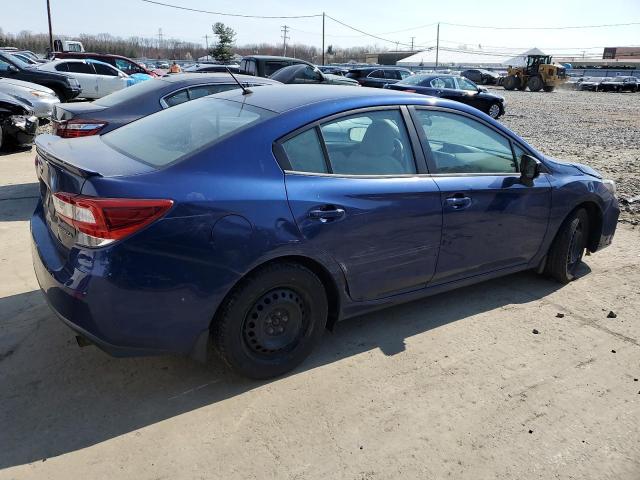 4S3GKAA65J3607495 - 2018 SUBARU IMPREZA BLUE photo 3