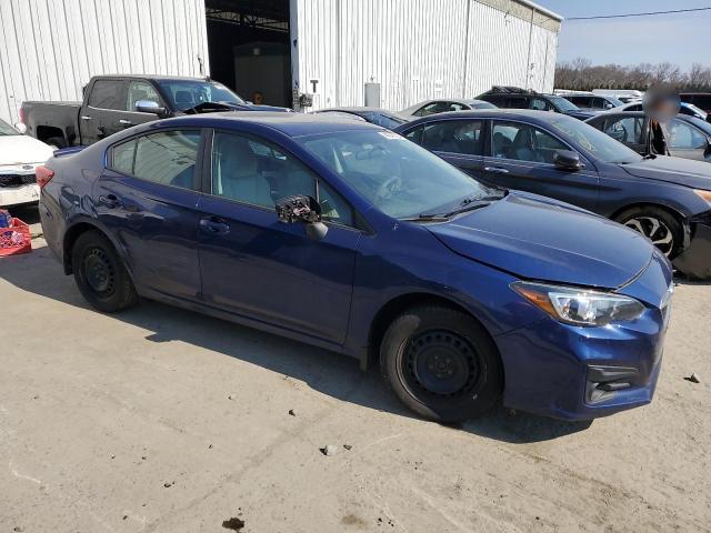 4S3GKAA65J3607495 - 2018 SUBARU IMPREZA BLUE photo 4