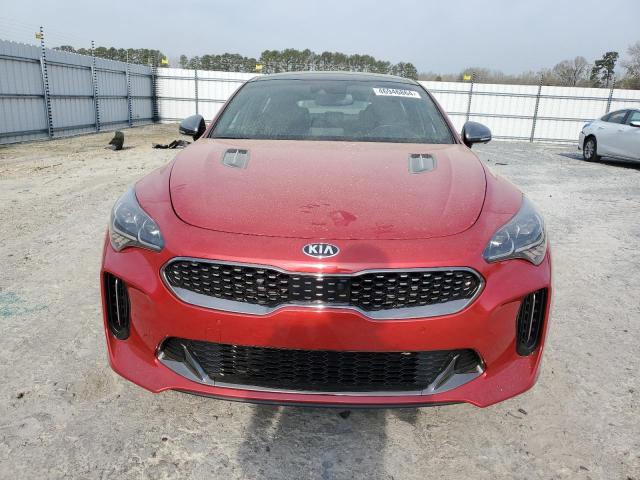 KNAE55LC2M6091363 - 2021 KIA STINGER GT2 RED photo 5