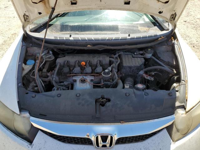 2HGFA16909H540937 - 2009 HONDA CIVIC EXL WHITE photo 11