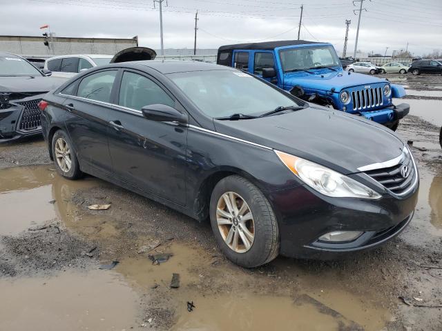 5NPEB4AC8DH808234 - 2013 HYUNDAI SONATA GLS BLACK photo 4