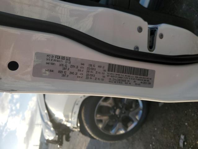 3C4NJCCB9KT660206 - 2019 JEEP COMPASS LIMITED WHITE photo 13
