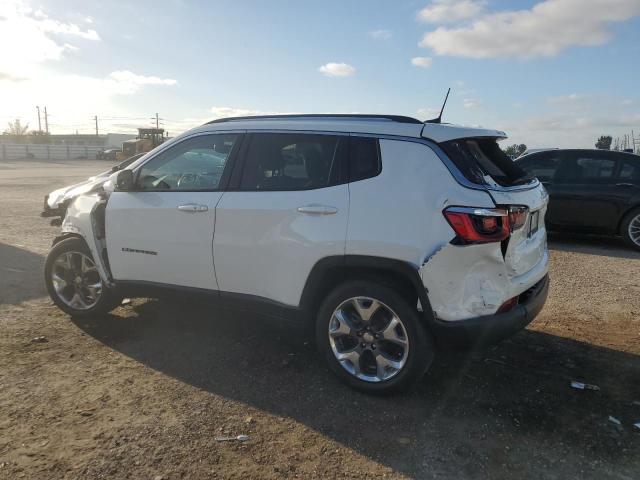 3C4NJCCB9KT660206 - 2019 JEEP COMPASS LIMITED WHITE photo 2