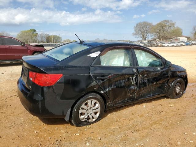 KNAFU4A29B5383395 - 2011 KIA FORTE EX BLACK photo 3