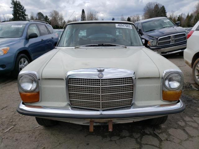 11401510037071 - 1969 MERCEDES-BENZ 230 WHITE photo 5