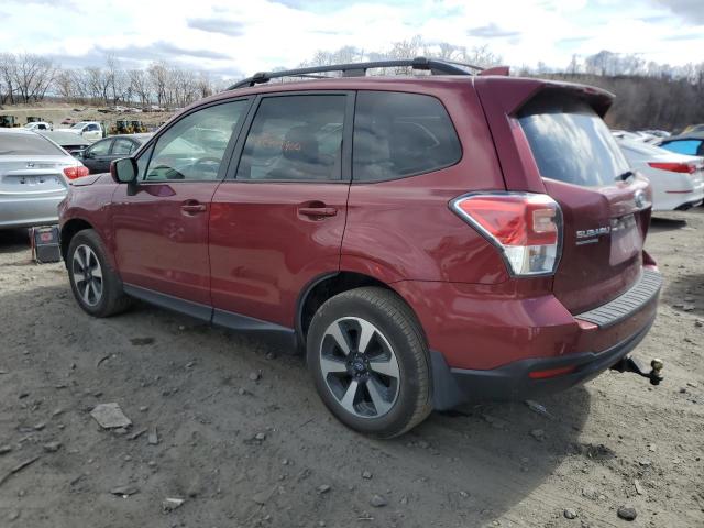 JF2SJAEC4HH596016 - 2017 SUBARU FORESTER 2.5I PREMIUM RED photo 2