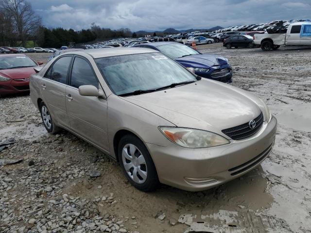 4T1BE30K22U094810 - 2002 TOYOTA CAMRY LE TAN photo 4