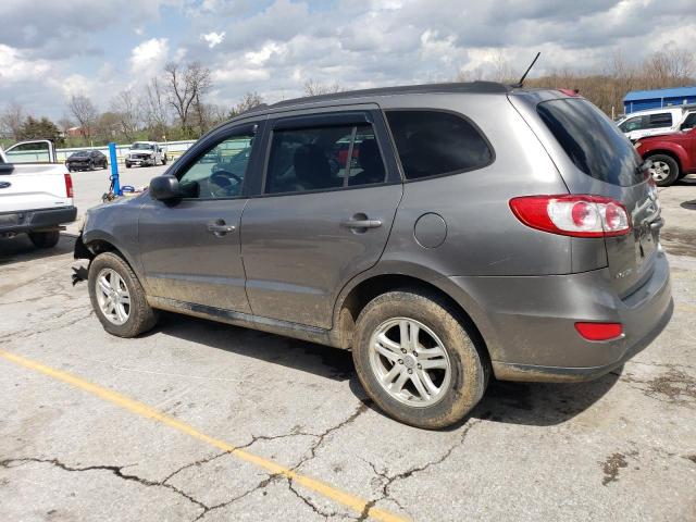 5XYZGDAB6BG074644 - 2011 HYUNDAI SANTA FE GLS GRAY photo 2