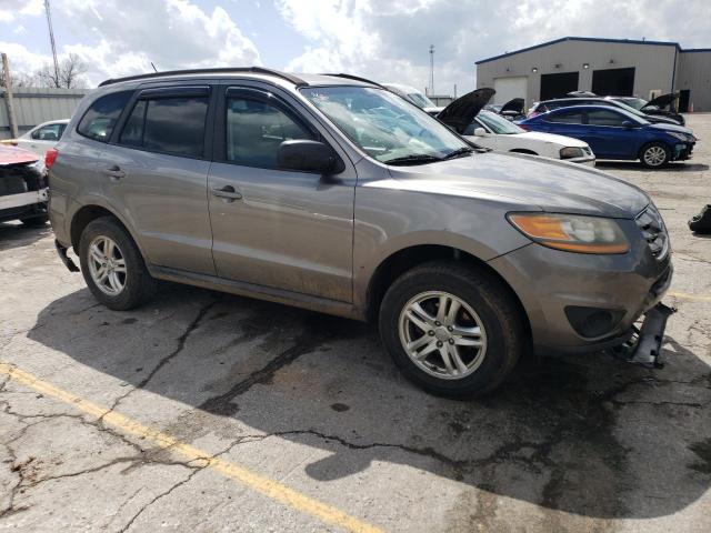 5XYZGDAB6BG074644 - 2011 HYUNDAI SANTA FE GLS GRAY photo 4