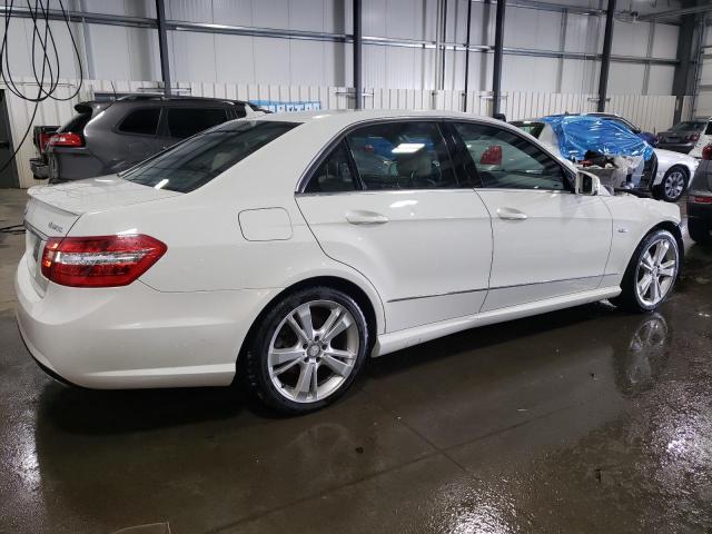 WDDHF8JB8CA608482 - 2012 MERCEDES-BENZ E 350 4MATIC WHITE photo 3