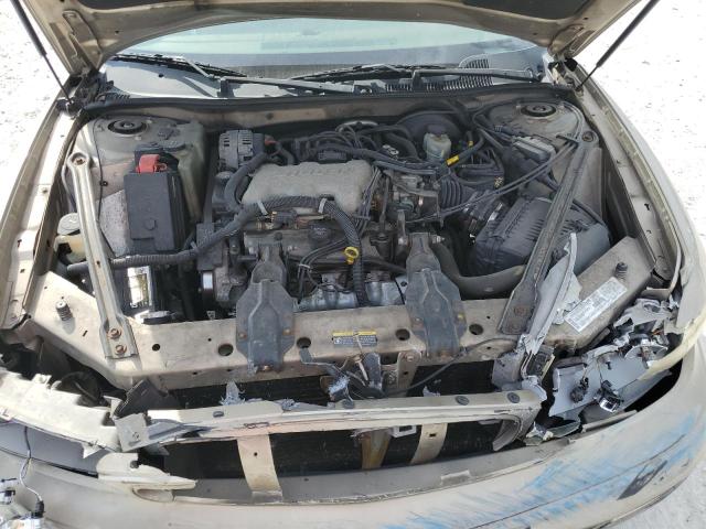 2G4WS52J421268463 - 2002 BUICK CENTURY CUSTOM TAN photo 11