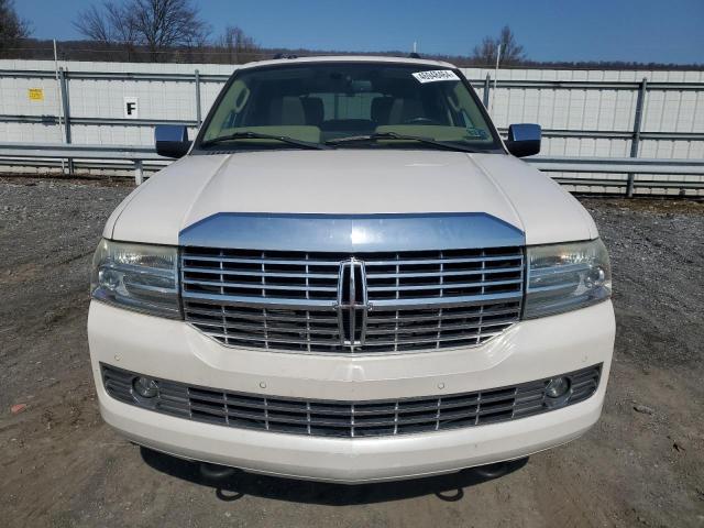 5LMFU28519LJ00512 - 2009 LINCOLN NAVIGATOR WHITE photo 5