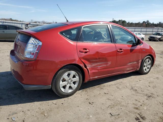 JTDKB20U987694563 - 2008 TOYOTA PRIUS RED photo 3