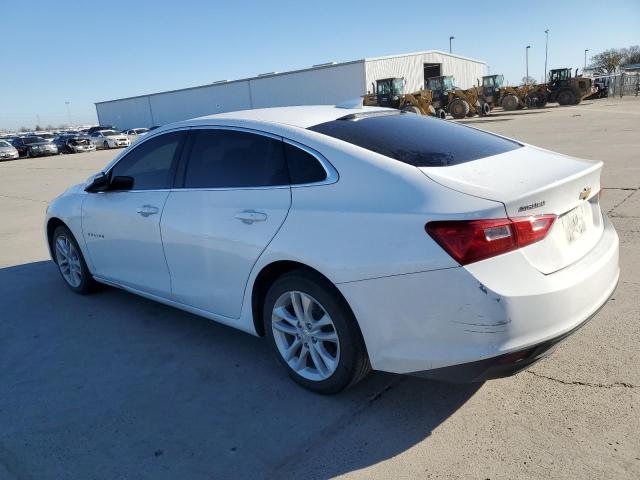1G1ZE5ST0GF303406 - 2016 CHEVROLET MALIBU LT WHITE photo 2
