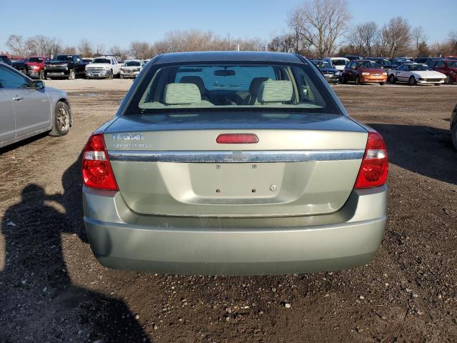 1G1ZS52F65F103890 - 2005 CHEVROLET MALIBU GREEN photo 6