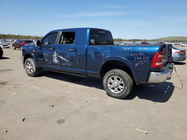 3C6UR5NL3MG609843 - 2021 RAM 2500 LARAMIE BLUE photo 2