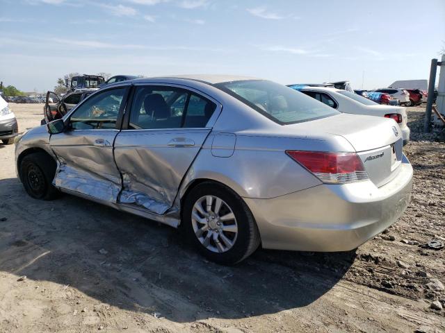 1HGCP26319A167563 - 2009 HONDA ACCORD LX SILVER photo 2