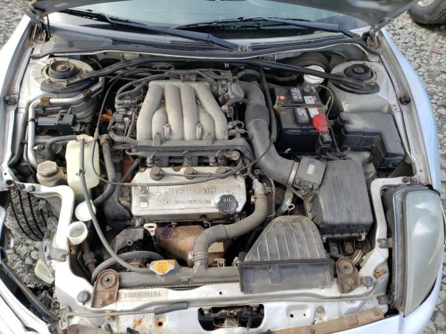 4A3AC84L0YE046762 - 2000 MITSUBISHI ECLIPSE GT SILVER photo 11