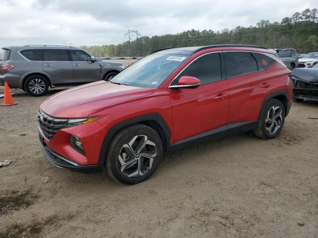 5NMJE3AE0NH001853 - 2022 HYUNDAI TUCSON LIMITED BURGUNDY photo 1