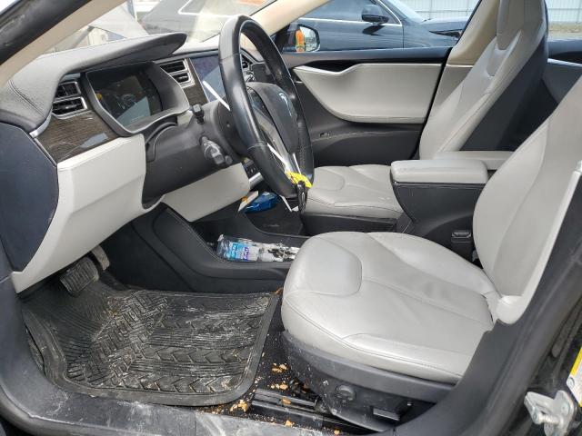 5YJSA1H14EFP44895 - 2014 TESLA MODEL S შავი ფოტო 7