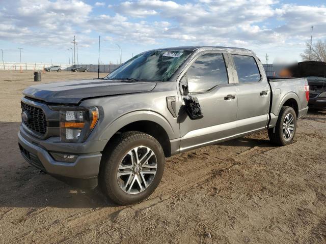 1FTEW1EP0PKE38077 - 2023 FORD F150 SUPERCREW GRAY photo 1