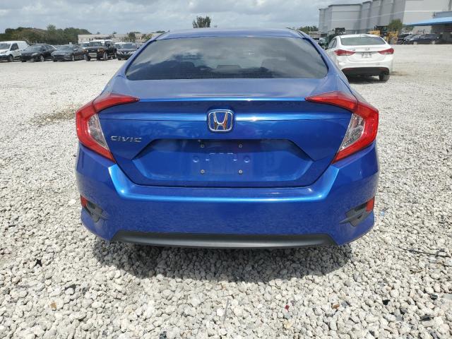 19XFC2F50JE014733 - 2018 HONDA CIVIC LX BLUE photo 6