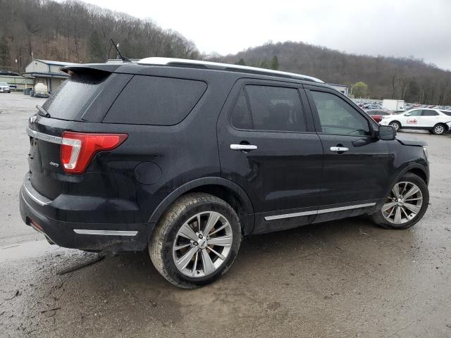 1FM5K8F8XJGA15055 - 2018 FORD EXPLORER LIMITED BLACK photo 3