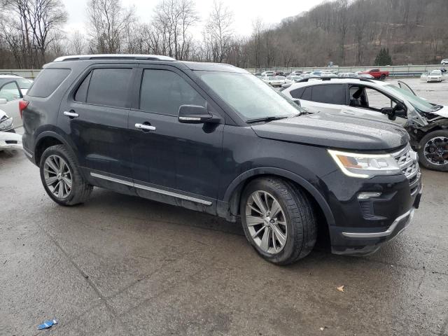 1FM5K8F8XJGA15055 - 2018 FORD EXPLORER LIMITED BLACK photo 4