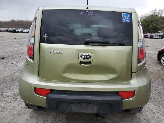 KNDJT2A28B7255349 - 2011 KIA SOUL + GREEN photo 6