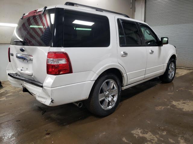 1FMJU2A51AEB55011 - 2010 FORD EXPEDITION LIMITED WHITE photo 3