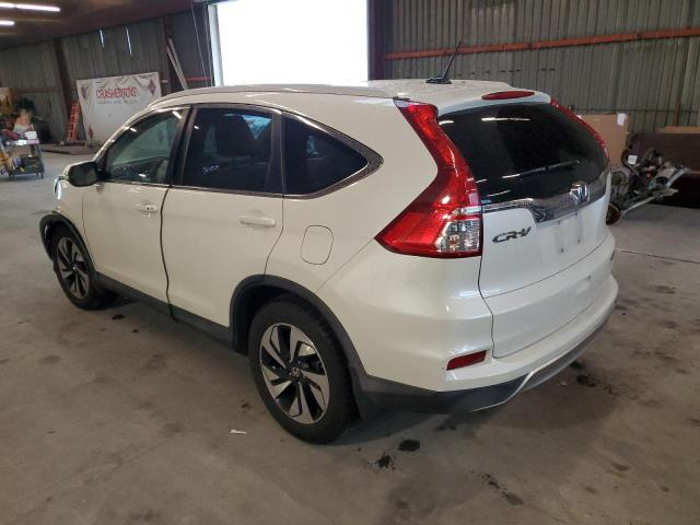 5J6RM3H96GL012981 - 2016 HONDA CR-V TOURING WHITE photo 2