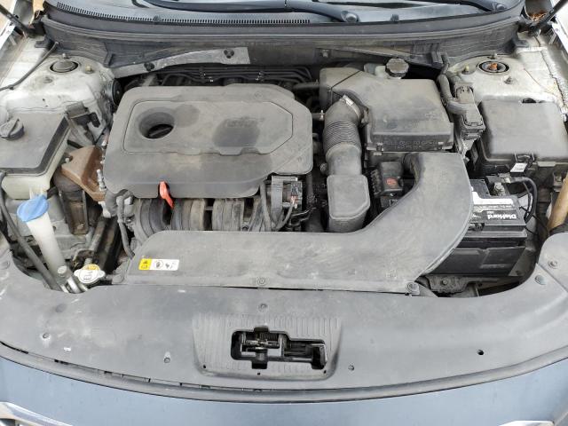 5NPE24AF1GH296783 - 2016 HYUNDAI SONATA SE SILVER photo 11