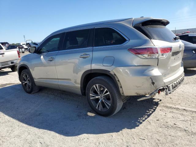 5TDKKRFH7GS131258 - 2016 TOYOTA HIGHLANDER XLE TAN photo 2