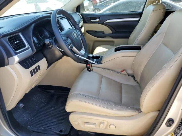 5TDKKRFH7GS131258 - 2016 TOYOTA HIGHLANDER XLE TAN photo 7