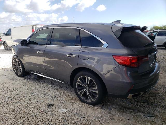 5J8YD3H5XLL016722 - 2020 ACURA MDX TECHNOLOGY CHARCOAL photo 2