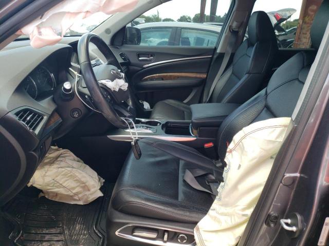 5J8YD3H5XLL016722 - 2020 ACURA MDX TECHNOLOGY CHARCOAL photo 7